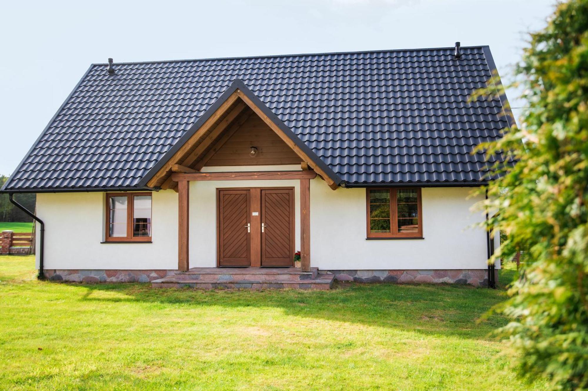 Domek Caloroczny Na Kaszubach Blizniak Lipusz Esterno foto