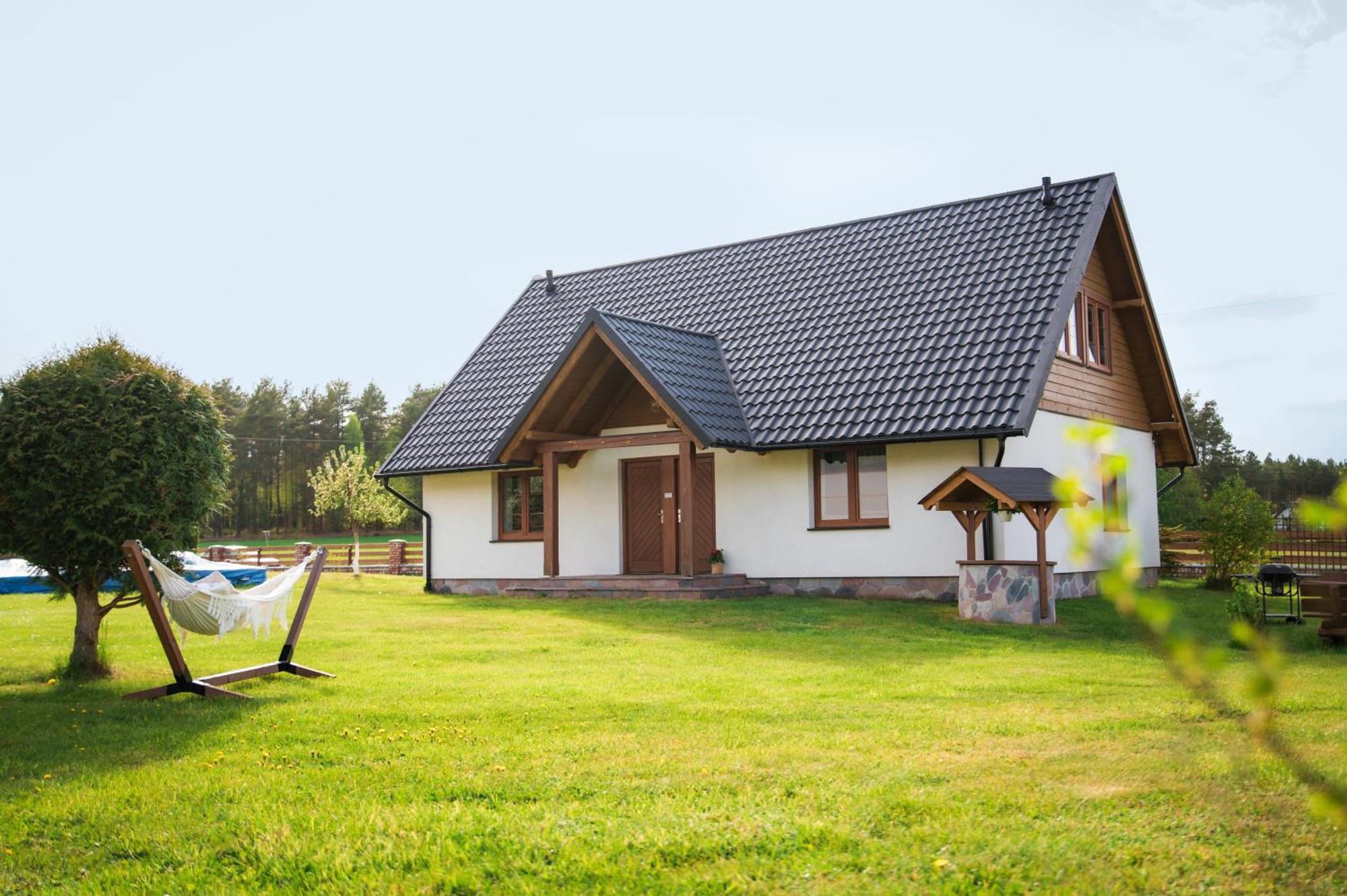 Domek Caloroczny Na Kaszubach Blizniak Lipusz Esterno foto